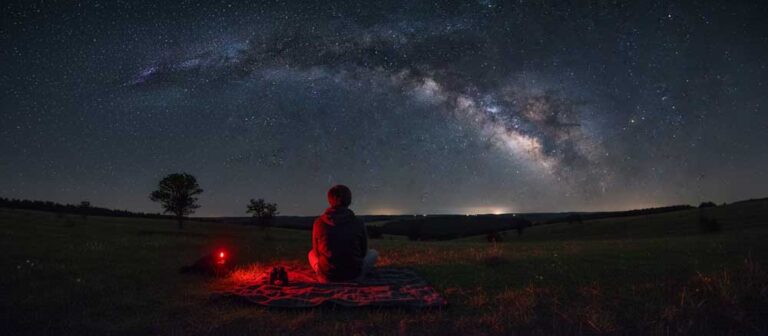Mirar las estrellas de noche, guía para principiantes