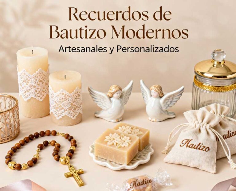 Recuerdos para bautizo en México: tradición, encanto y nuevas tendencias para celebrar con significado